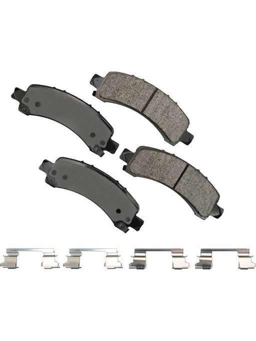 Akebono Brake Pads Severe Duty Rear GM Fullsize Van 2003-20 Set of 4 SDF974 Brake Pads Akebono Brake Corporation - Micks Gone Bush