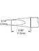 Metcal Cartridge, Chisel 30, 3.5mm (0.138 In) SFP-CH35 METCAL - Micks Gone Bush