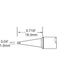 Metcal Tip, Chisel, 1mm (0.039 In) SFV-CH10A METCAL - Micks Gone Bush
