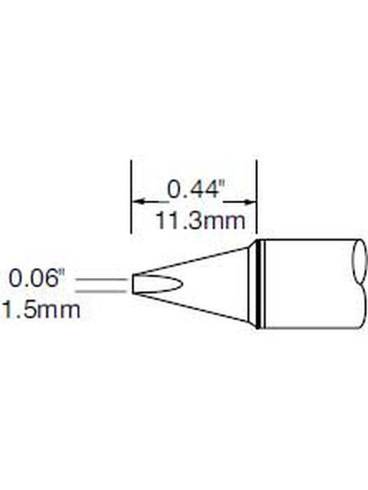 Metcal Tip, Chisel, 1.5mm (0.059 In) SFV-CH15A METCAL - Micks Gone Bush