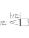 Metcal Tip, Chisel, 1.5mm (0.059 In) SFV-CH15A METCAL - Micks Gone Bush