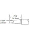 Metcal Tip, Chisel, 2.4mm (0.094 In) SFV-CH24A METCAL - Micks Gone Bush