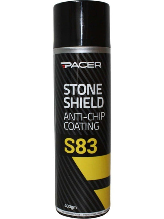 Pacer S83 Stone Shield Anti Chip Coating Black 400g SGSB400 PACER - Micks Gone Bush
