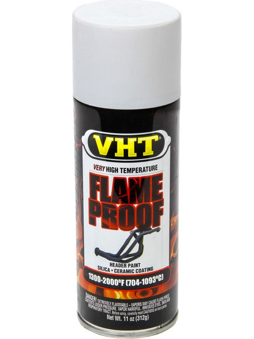 VHT Flame Proof Header and Exhaust High Heat Paint Flat White SP101 VHT - Micks Gone Bush