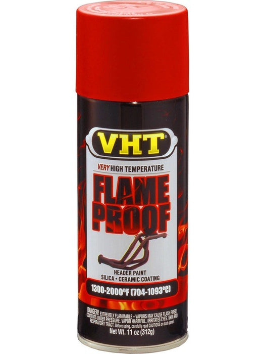 VHT Flame Proof Header and Exhaust High Heat Paint Flat Red SP109 Auto Paints VHT - Micks Gone Bush
