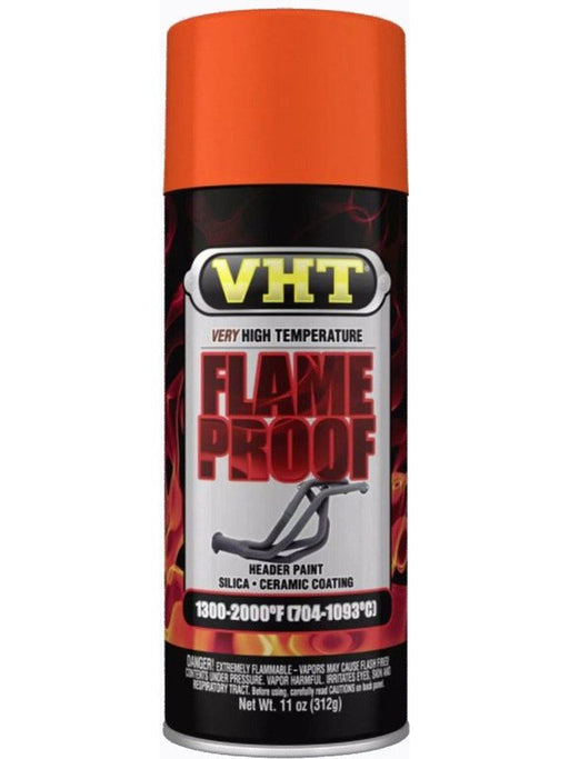 VHT Flame Proof Header and Exhaust High Heat Paint Flat Orange SP114 Auto Paints VHT - Micks Gone Bush