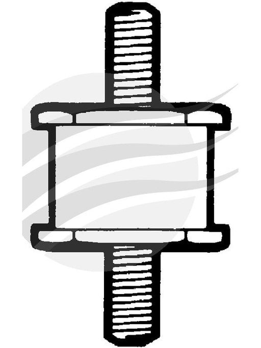 Jayair Bush Condenser Rubber W/2 Shaft SP2020 Jayair - Micks Gone Bush