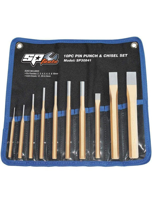 SP Tools Pin Punch And Chisel Set -10Pcs SP30841 SP Tools - Micks Gone Bush