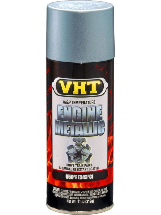 VHT Engine Metallic High Heat Enamel Paint Titanium Silver Blue SP403 VHT - Micks Gone Bush