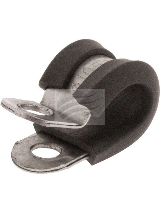 Jaylec Pack 10 P Clip 10mm Stainless Steel w/ Rubber Insert Reinforced SP4110 Others Jaylec - Micks Gone Bush