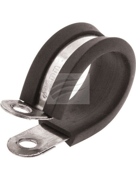Jaylec Pack 10 P Clip 27mm Stainless Steel w/ Rubber Insert Reinforced SP4127 Others Jaylec - Micks Gone Bush