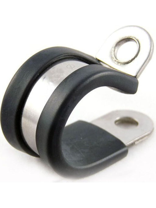 Jaylec Pack 10 P Clip 32mm Stainless Steel w/ Rubber Insert Reinforced SP4132 Others Jaylec - Micks Gone Bush