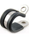 Jaylec Pack 10 P Clip 32mm Stainless Steel w/ Rubber Insert Reinforced SP4132 Others Jaylec - Micks Gone Bush