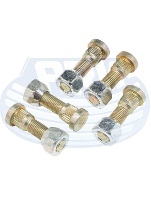 ARK Pkt 6 Wheel Studs And Nuts 1/2" X 1 5/8" Hub Studs Zinc Plated Pack ST12B ARK - Micks Gone Bush