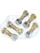 ARK Pkt 6 Wheel Studs And Nuts 1/2" X 1 5/8" Hub Studs Zinc Plated Pack ST12B ARK - Micks Gone Bush