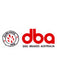 DBA - Disc Brakes Australia Kangaroo Paw Sticker White 13x5x0.01 cm STICKER-0004 DBA - Micks Gone Bush