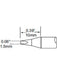 Metcal Cartridge Chisel 1.5mm (0.059 In) 30 DEG STP-CH15 METCAL - Micks Gone Bush