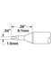Metcal Cartridge, Chisel 30 Deg 1mm (0.04 In) STTC-125P METCAL - Micks Gone Bush