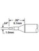 Metcal Cartridge, Chisel 30 Deg, 1mm (0.04") STTC-125 METCAL - Micks Gone Bush