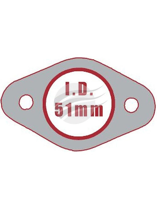 Aunger Exhaust Gasket For Subaru 1800 Je693 SUG002R-10 Aunger - Micks Gone Bush