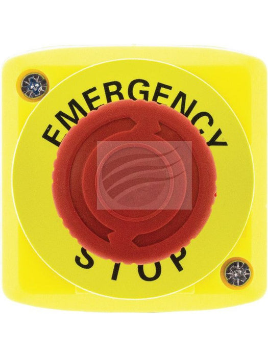 Jaylec Emergency Stop Switch Latching N/Closed & N/Open Contacts Plastic SW0182 Electrical Switches Jaylec - Micks Gone Bush