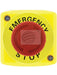 Jaylec Emergency Stop Switch Latching N/Closed & N/Open Contacts Plastic SW0182 Electrical Switches Jaylec - Micks Gone Bush