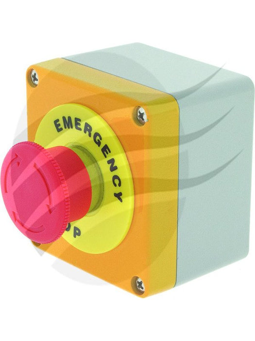 Jaylec Emergency Stop Switch Latching N/Closed & N/Open Contacts Metal SW0183 Electrical Switches Jaylec - Micks Gone Bush