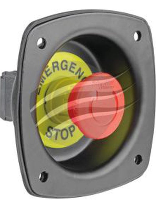 Jaylec Emergency Stop Switch Latching 6-36V with Recessed Housing SW0210 Electrical Switches Jaylec - Micks Gone Bush