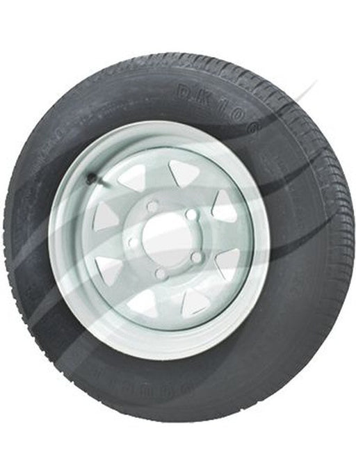 ARK 14" White Steel Rim For Ford W/185 Lt Tyre All Terrain Tread SW14FW ARK - Micks Gone Bush