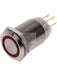 Jaylec Push Button Switch Red LED 12/24V 5Amp [ref Narva 60076BL] SW3910 Switches & Controls Jaylec - Micks Gone Bush