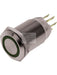Jaylec Push Button Switch Green LED 12/24V 5Amp [ref Narva 60075BL] SW3911 Switches & Controls Jaylec - Micks Gone Bush