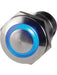 Jaylec Push Button Switch Blue LED 12/24V 5Amp [ref Narva 60074BL] SW3912 Switches & Controls Jaylec - Micks Gone Bush