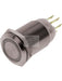 Jaylec Push Button Switch Clear LED Illum 12/24V 5Amp N/O / N/C Contacts SW3913 Switches & Controls Jaylec - Micks Gone Bush