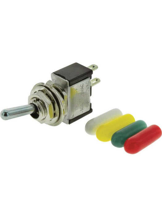 Jaylec Switch Toggle Micro On Off 12/24V 20A @ 12V 10A @ 24V Mounting SW5602 Electrical Switches Jaylec - Micks Gone Bush