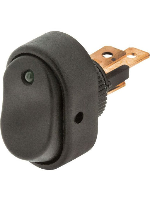 Jaylec Switch Rocker On Off Green 12/24V 30A[ref Narva 62058BL] SW8303 Electrical Switches Jaylec - Micks Gone Bush