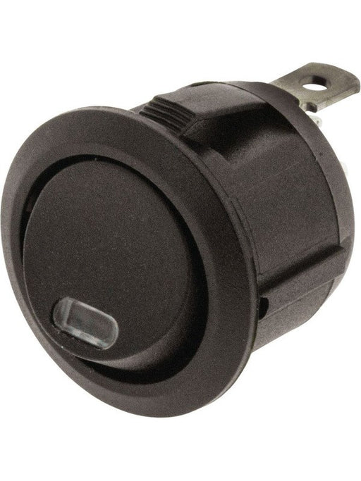 Jaylec Switch Rocker On/Off Round Red 12/24V 10A @ 12V 5A @24V Mounting SW8311 Electrical Switches Jaylec - Micks Gone Bush