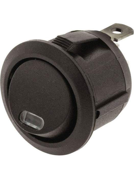 Jaylec Switch Rocker On/Off Round Red 12/24V 10A @ 12V 5A @24V Mounting SW8311 Electrical Switches Jaylec - Micks Gone Bush