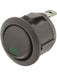 Jaylec Switch Rocker On/Off Round Green 12/24V 10A @ 12V 5A @24V SW8314 Electrical Switches Jaylec - Micks Gone Bush