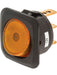 Jaylec Switch Rocker On Off Amber 12/24V 25A @ 12V 12.5A @24V Mounting SW8316 Electrical Switches Jaylec - Micks Gone Bush