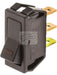 Jaylec Switch Rocker On Off Red 12/24V 20A @ 12V 10A @24V Mounting Open SW8322 Electrical Switches Jaylec - Micks Gone Bush