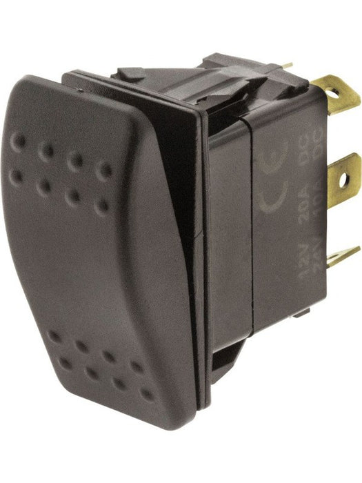 Jaylec Switch Rocker On Off /On 12/24V 20A @ 12V 10A @24V Mounting Open SW8332 Electrical Switches Jaylec - Micks Gone Bush
