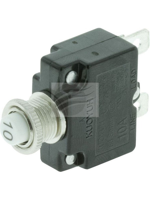 Jaylec Circuit Breaker 10Amp Manual Reset Suits LED Switch Panel SW8365 Circuit Breakers Jaylec - Micks Gone Bush