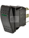 Jaylec Switch Rocker Sealed On/Off 12/24V 20A @ 12V 10A @24V Green LED SW8367 Electrical Switches Jaylec - Micks Gone Bush