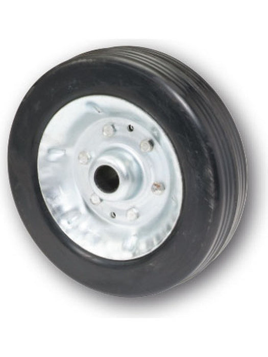 ARK 8" Solid Rubber Jockey Wheel With Steel 200mm Rim SW8 ARK - Micks Gone Bush