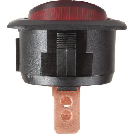 OEX Rocker Switch On/off Spst 12V Red Illuminated 25A ACX3765BL SWITCH OEX - Micks Gone Bush