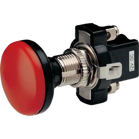 Narva Push/pull Switch Off/on Spst Illuminated Red 10A 12V Part No. 60022BL SWITCH NARVA - Micks Gone Bush