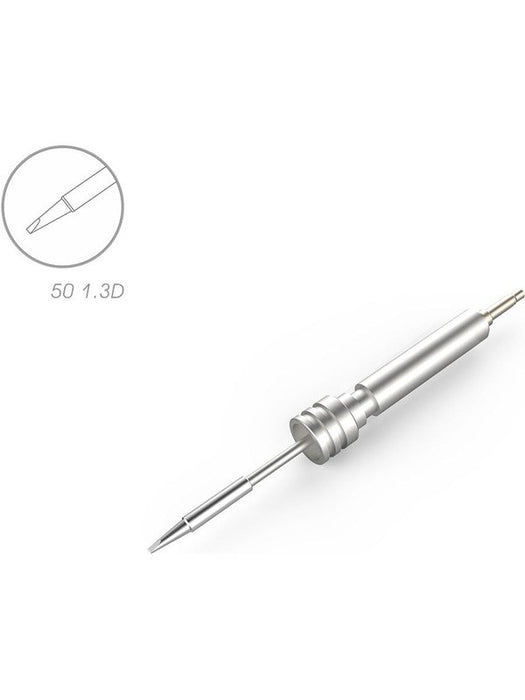 Atten 50W Integrated Heater Solder Tip 1.3mm Chisel For GT & MS-900 T50-1.3D Atten - Micks Gone Bush