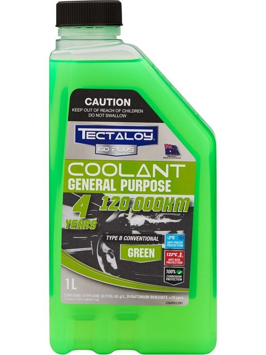 Tectaloy 60 Plus General Purpose Premix Coolant Green 1L T60PG1L TECTALOY - Micks Gone Bush