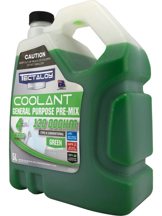 Tectaloy 60 Plus General Purpose Premix Coolant Green 5L T60PG5L TECTALOY - Micks Gone Bush