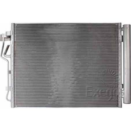 Hanon System Air Conditioning Condenser Parallel Flow Inlet Pad Outlet Pad CNX142 AIR CONDITIONING CONDENSER HANON SYSTEM - Micks Gone Bush